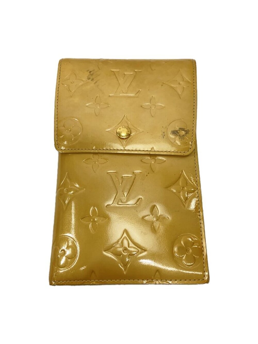 LOUIS VUITTON Walker Monogram Vernis Cream Enamel Cream